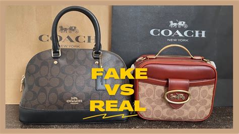 authentic vs fake coach bag|coach knock offs.